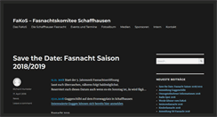Desktop Screenshot of fakos-sh.ch